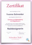 Zertifikat Nagelkauer
