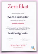 Zertifikat Nail-Art